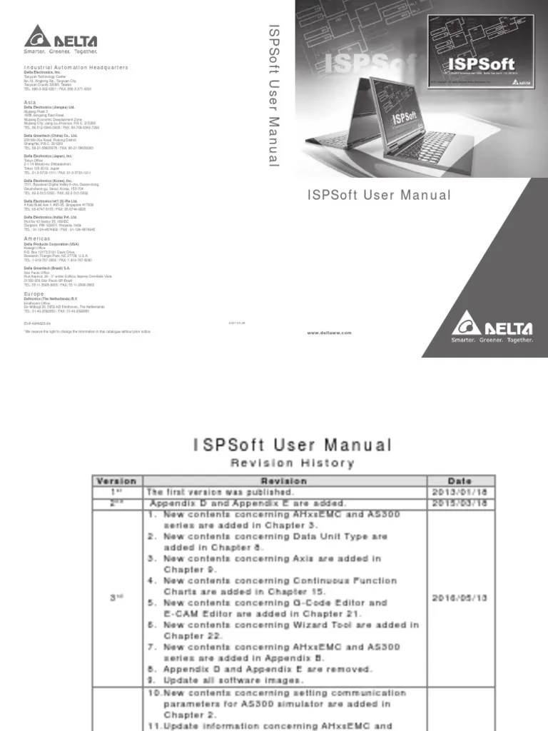 Delta IaPlc Ispsoft Um en 20210329 PDF Programmable Logic