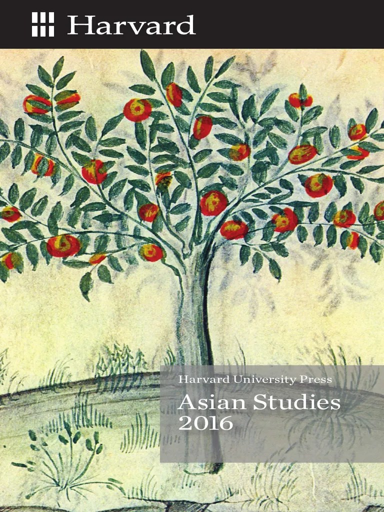 Asian Studies Harvard University Press China