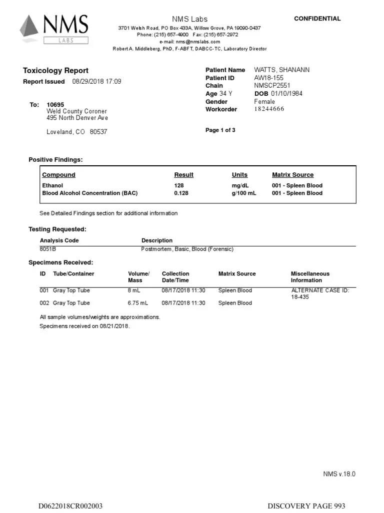 Autopsy Shanann Watts Pdf Esophagus Stomach