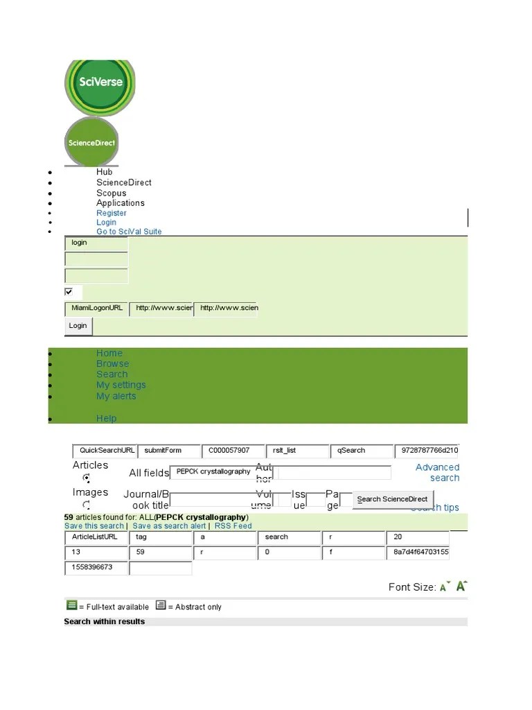 Hub Sciencedirect Scopus Applications PDF Metabolism Enzyme Inhibitor