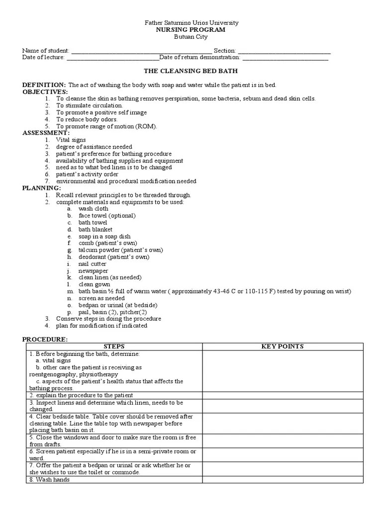 CBB Procedure | PDF | Shampoo | Bed