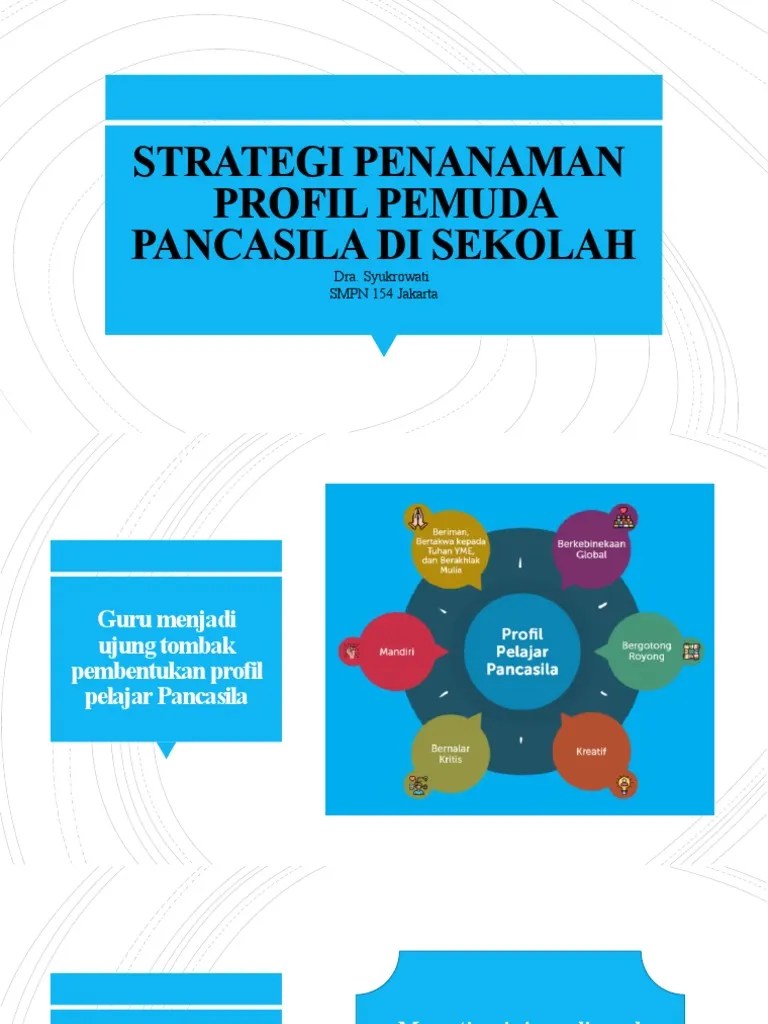 Strategi Pelajar Pancasila | PDF
