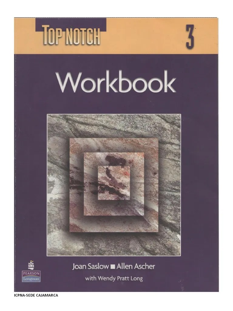 Top Notch3 Workbook PDF