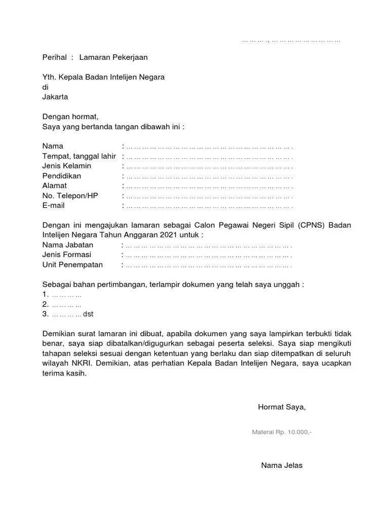 Materai Rp. 10.000 | PDF