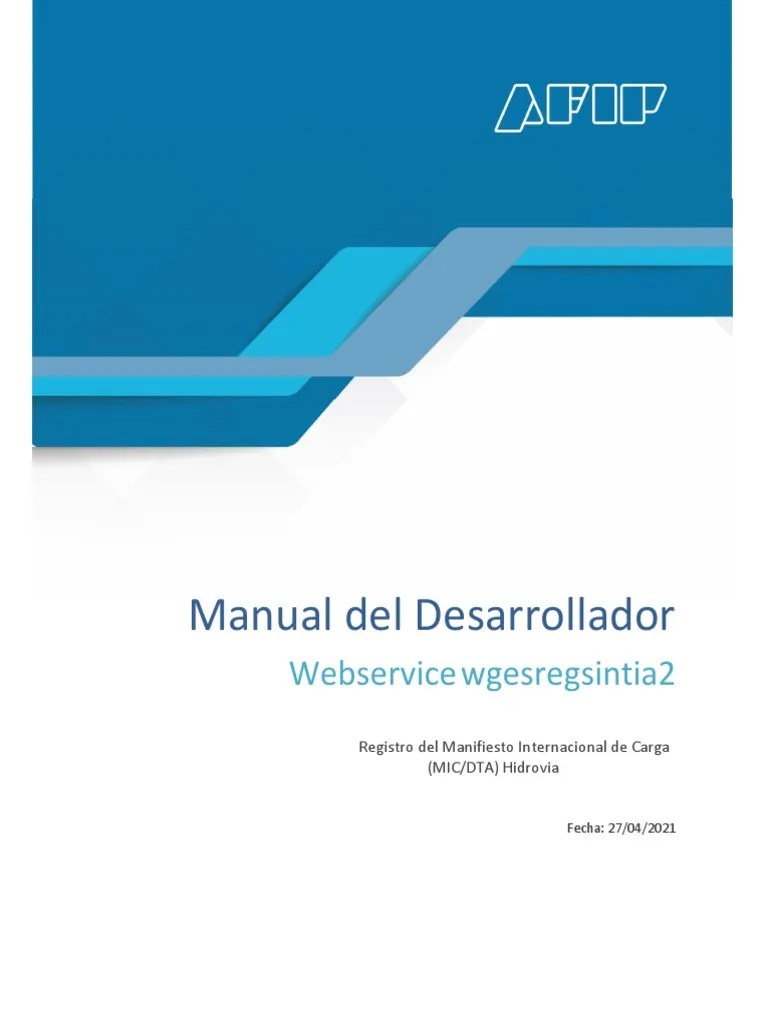 Afip Manual Hidrovia 1.3 Desprotegido Descargar gratis PDF