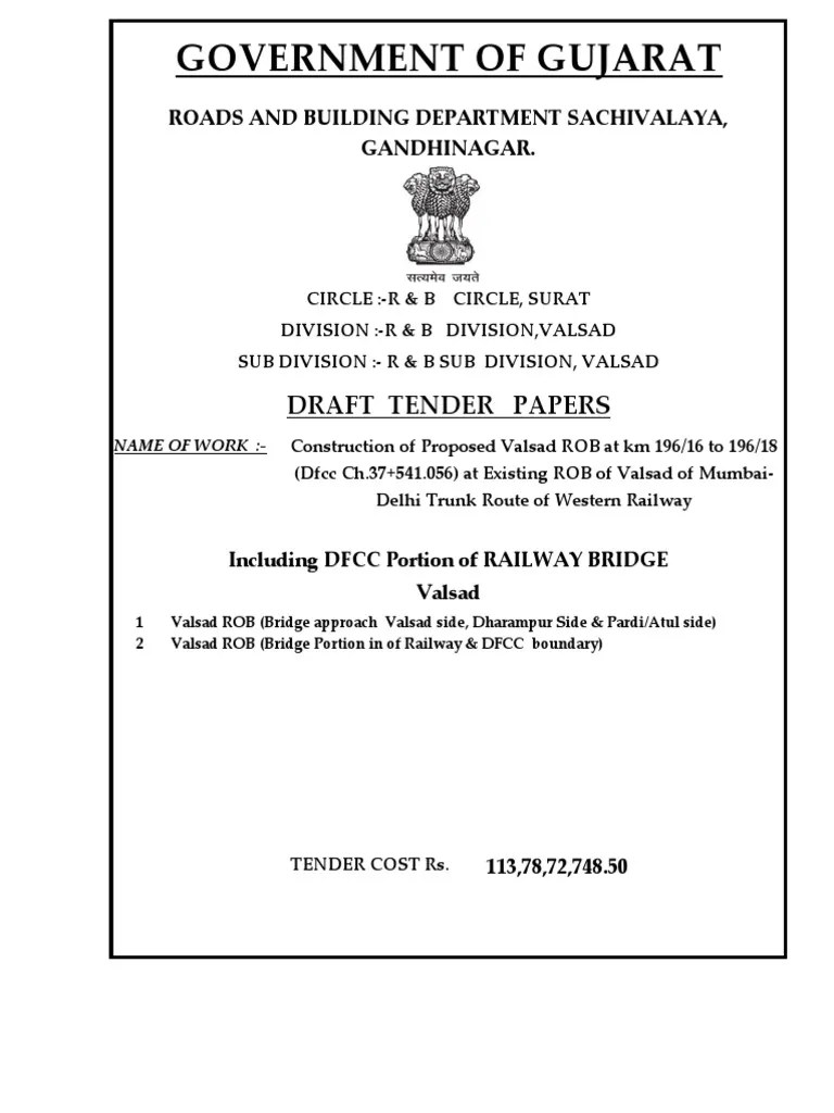 1.cover Page Valsad Rob PDF Employment Welfare