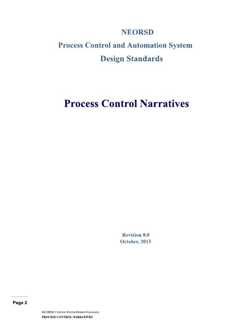 Process Control Narratives Download Free PDF Programmable Logic