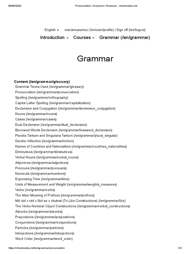 Pronunciation Grammar Grammar PDF Linguistics English Language