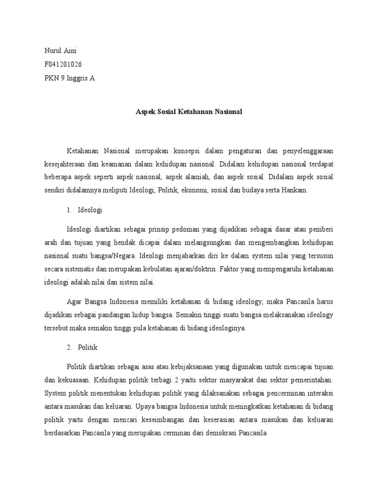 Geostrategi (Ketahanan Nasional) | PDF