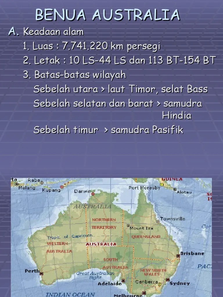 Bab 4 Benua Australia | PDF