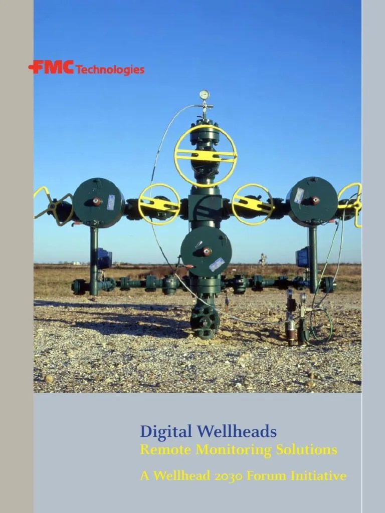 FMC Digital Wellheads remote monitoring Radio Frequency