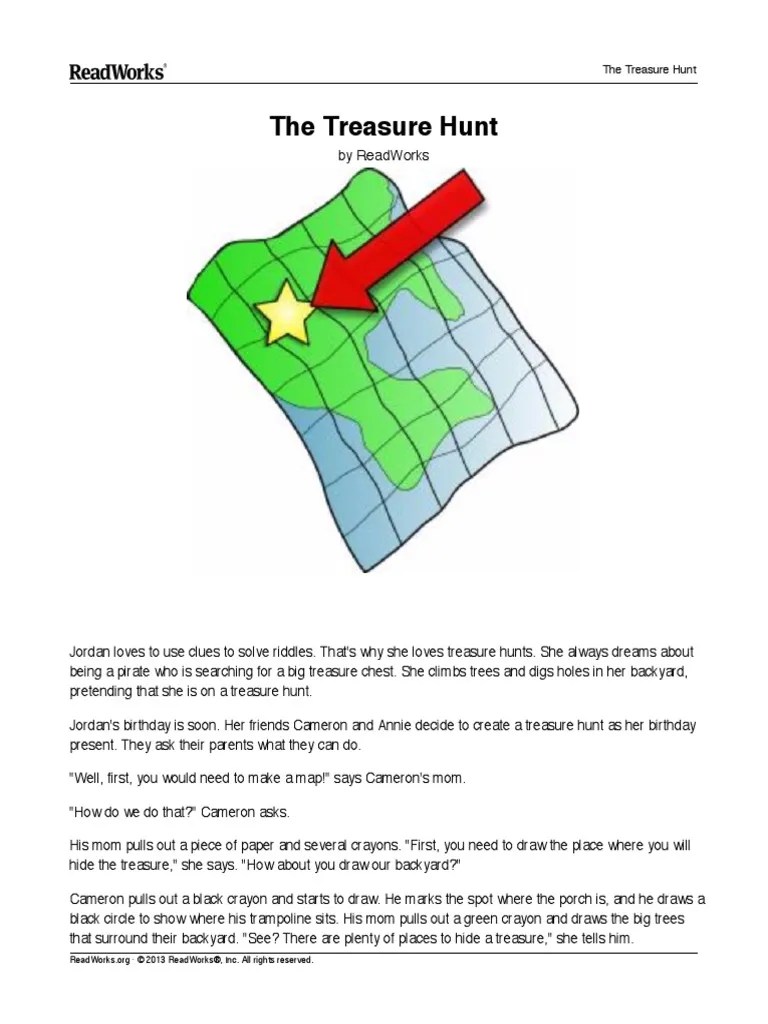 The Treasure Hunt PDF Treasure