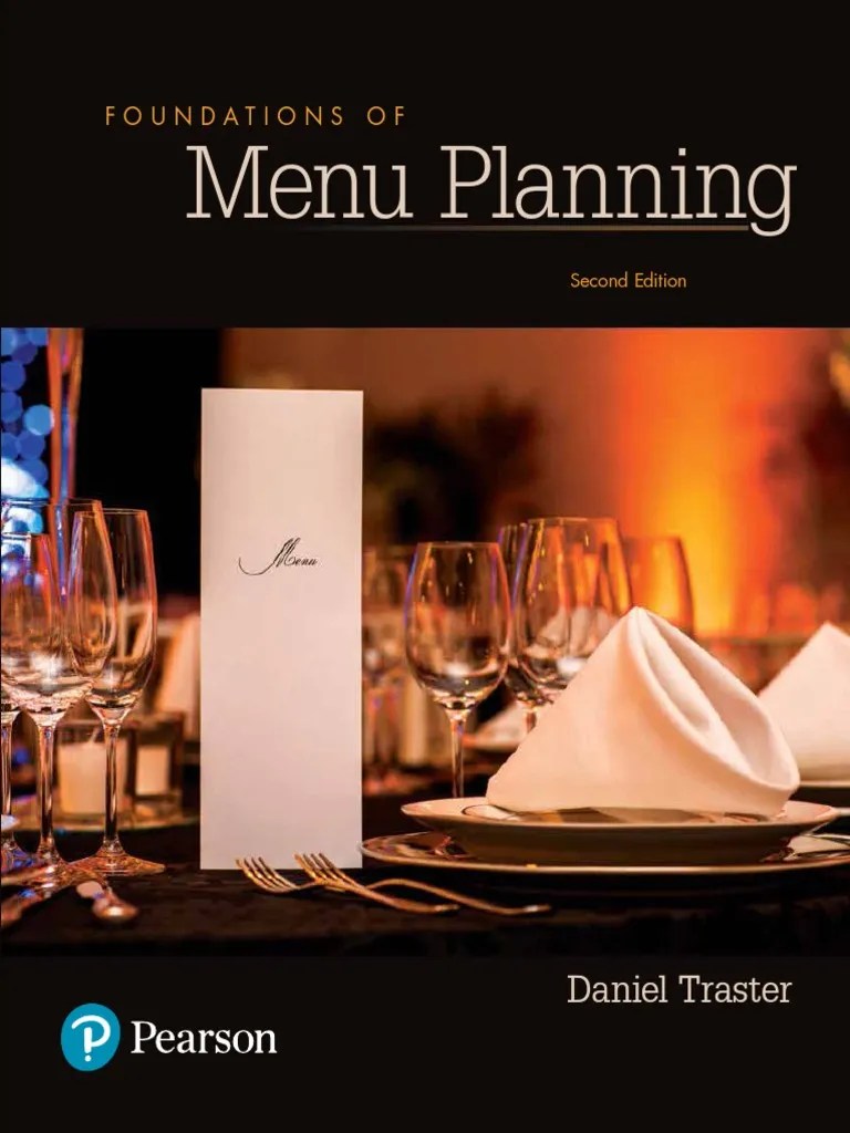 Menu Merchandising PDF Menu Restaurants