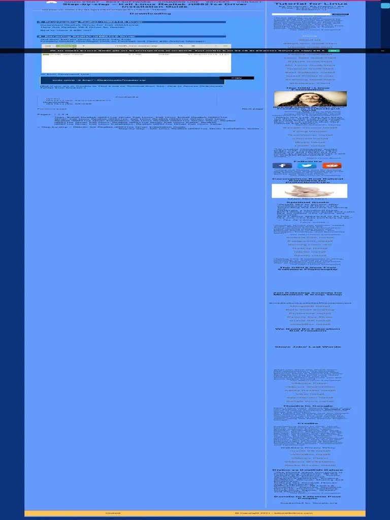 StepByStep Kali Linux Realtek Rtl8821ce Driver Installation Guide