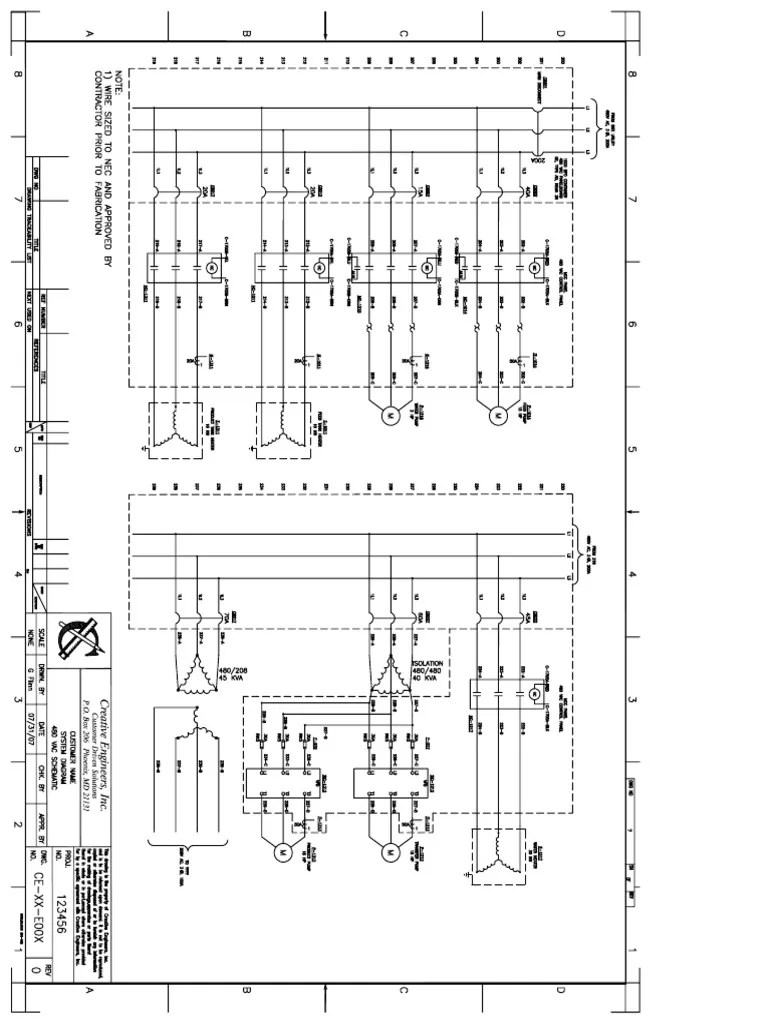 Three Line Diagram PDF