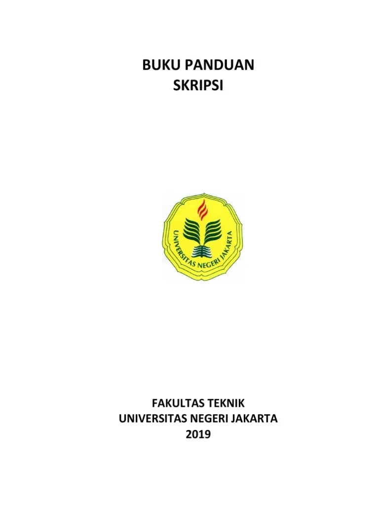 Panduan Skripsi Unj Revisi | Pdf