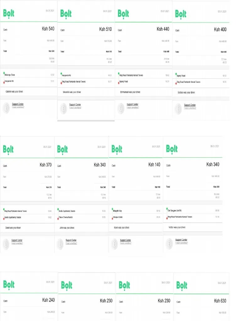 4th10th Bolt Receipts PDF