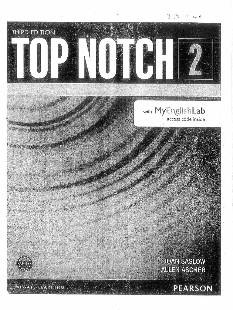 Top Notch 2 Tercera Edicion El Que Estan Usandopdf 4 PDF Free PDF