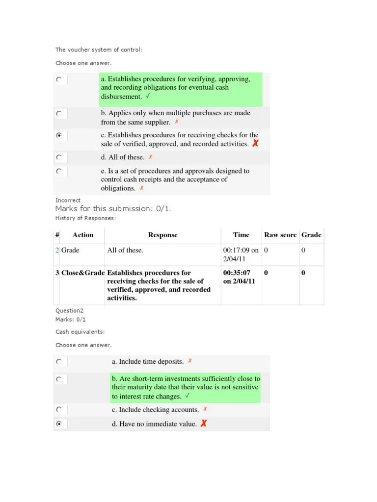The voucher system of control Debits And Credits Deposit Account