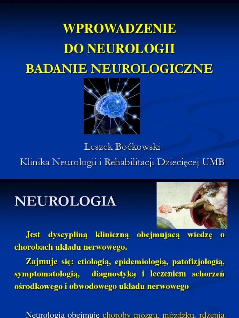Badanie Neurologiczne | PDF