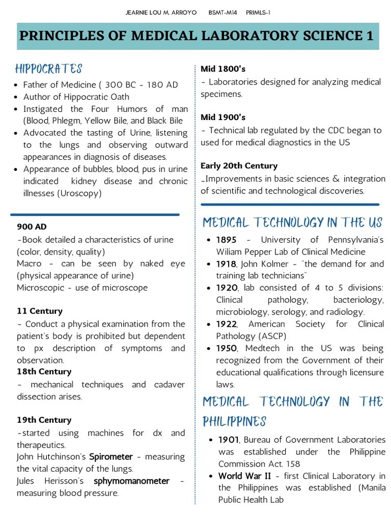 Principles of Medical Laboratory Science 1 PDF Pathology Medicine