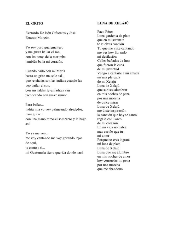 canciones guatemaltecas