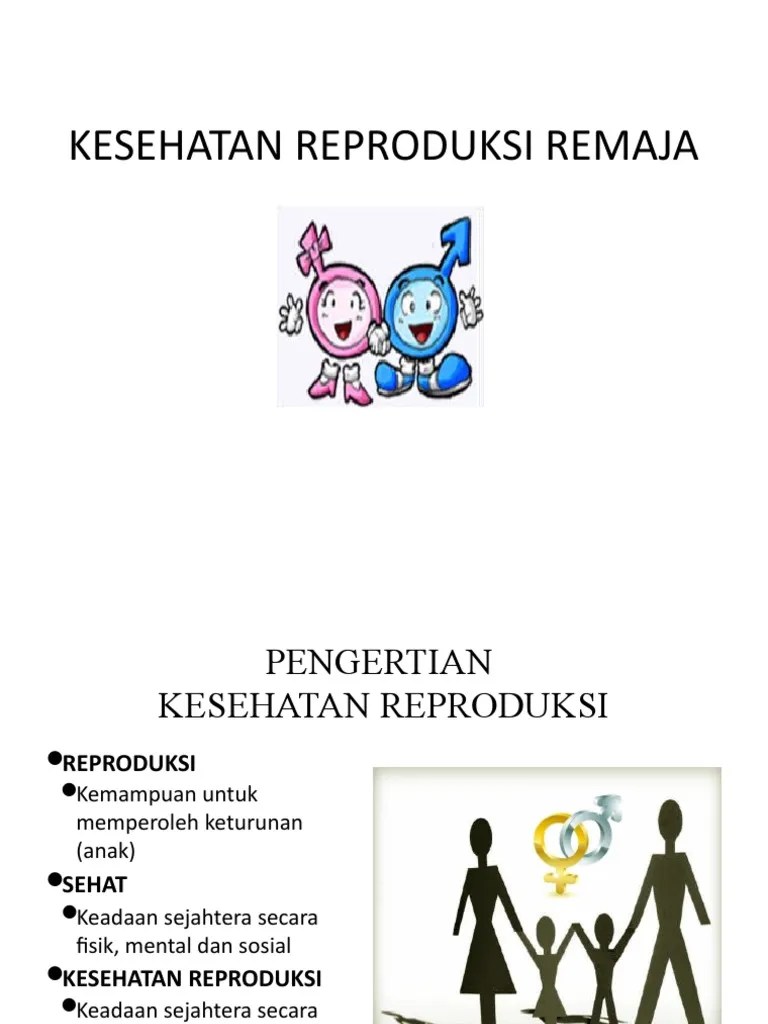 KESEHATAN REPRODUKSI REMAJA Dr. LIZA | PDF