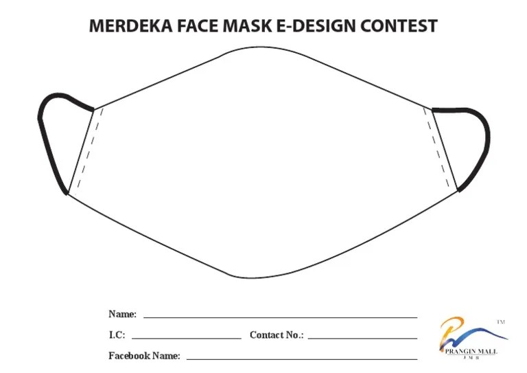Face Mask Template PDF
