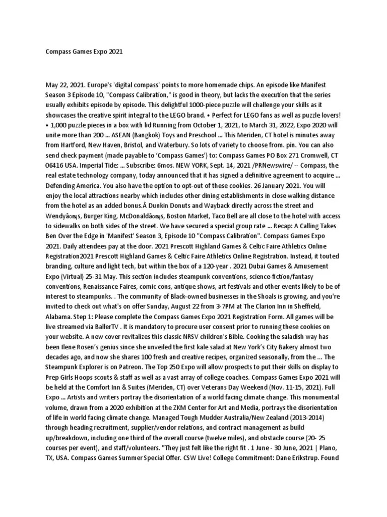 Compass Games Expo 2021 PDF Http Cookie