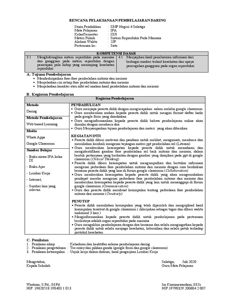 A. Tujuan Pembelajaran | PDF