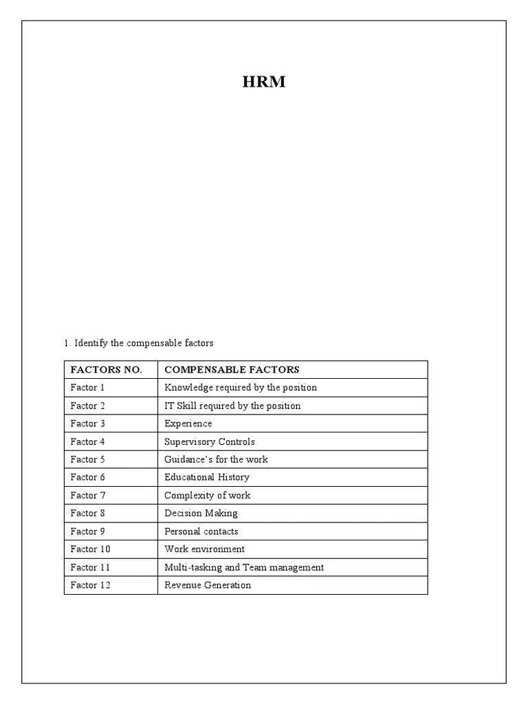 A Comprehensive Guide to Classifying and Grading IT Positions Based on