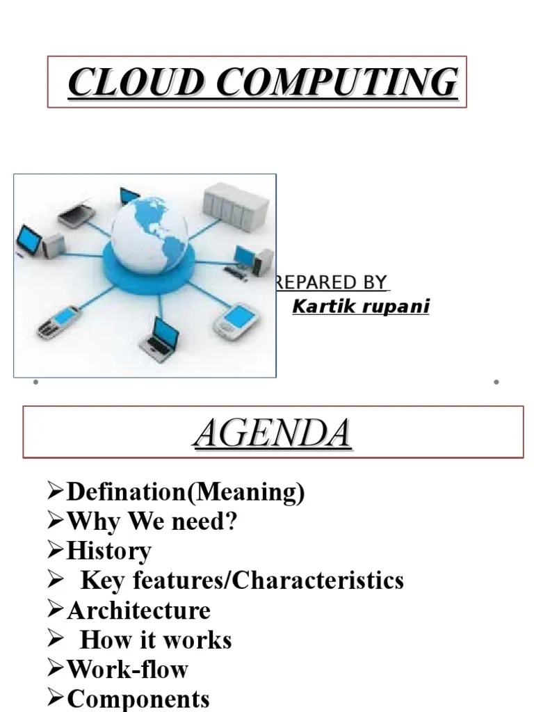 Cloud Computing Platform As A Service Cloud Computing