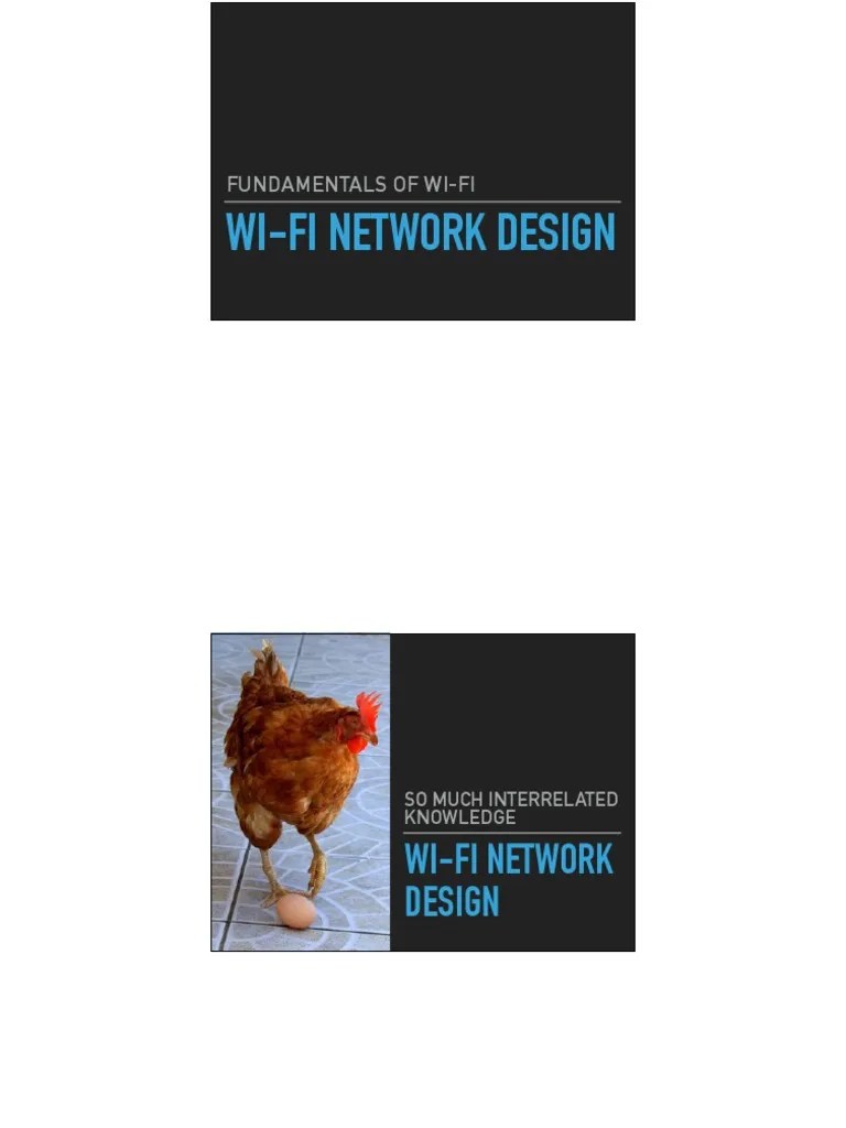 Part 3WiFi Network Design PDF Wi Fi Wireless Access Point