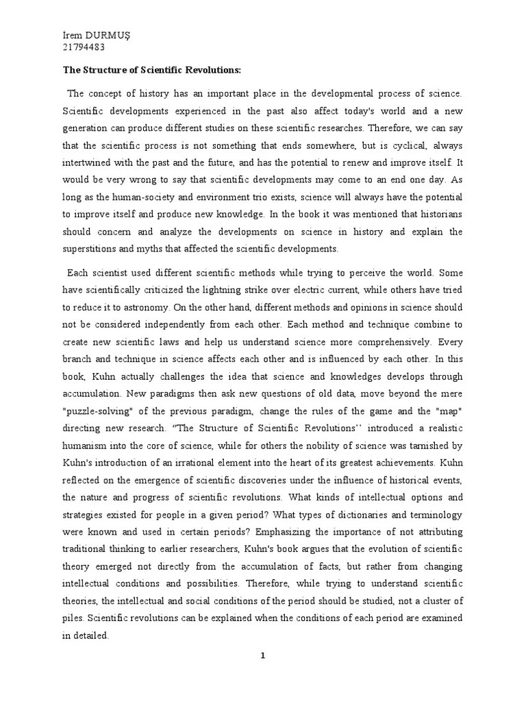 The Structure of Scientific Revolutions | PDF | Science | Scientific