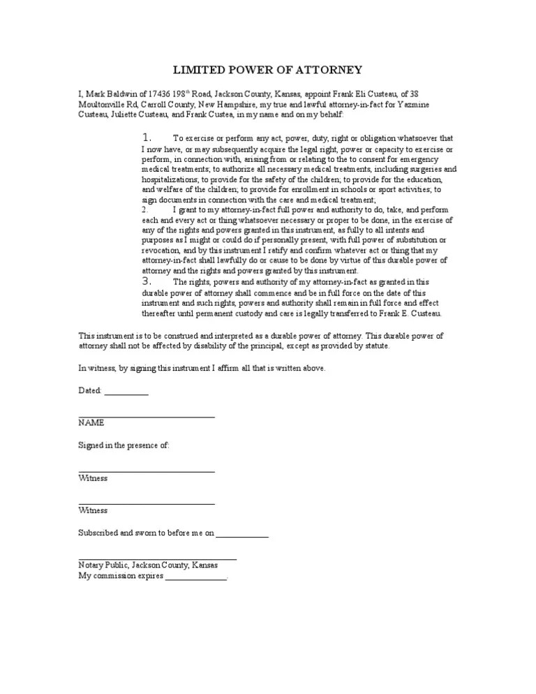 What Is The Purpose Of A Dual Power Of Attorney