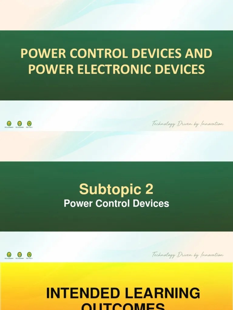 Understanding Power Control Devices An InDepth Look at Silicon