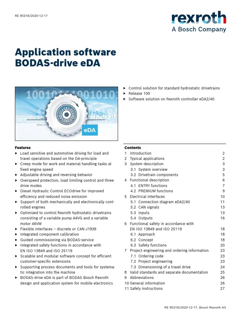 Application Software BODASdrive eDA Features Download Free PDF