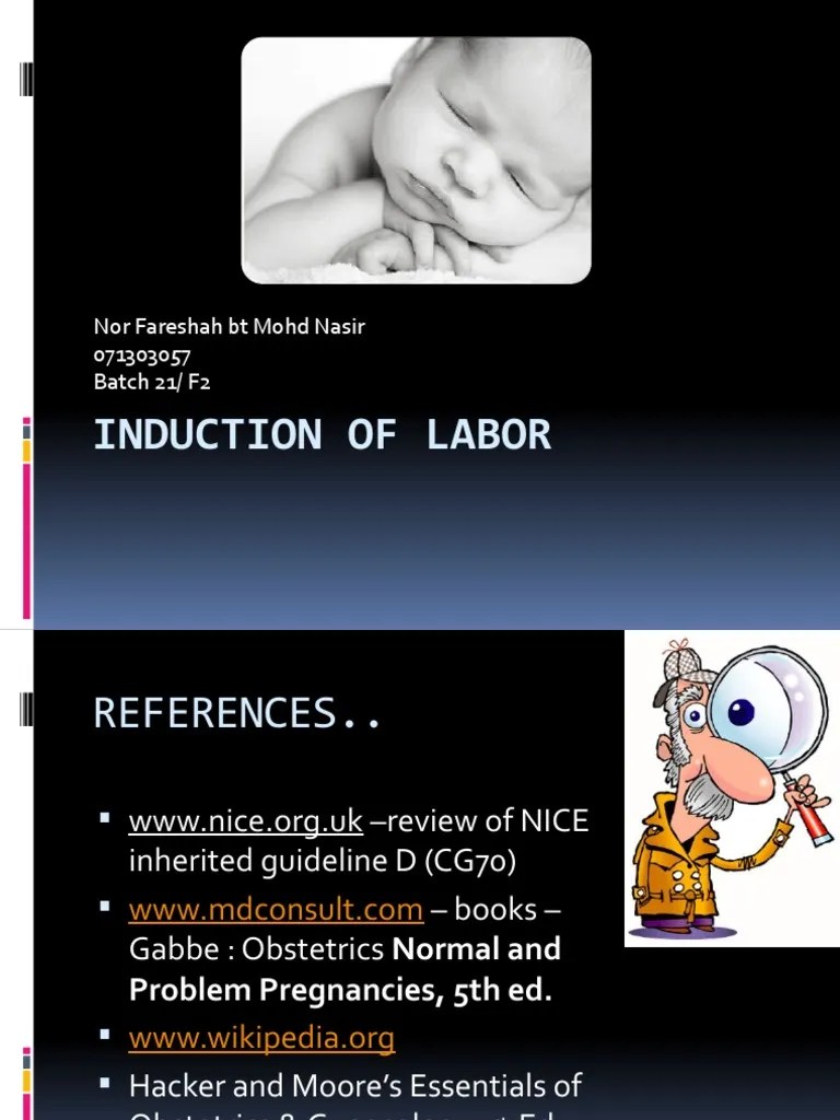 Induction of Labor Obstetrics Childbirth
