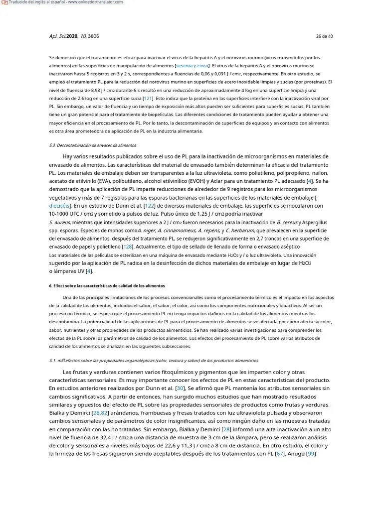 (Mandal 2020) Applications of Pulsed Light Decontamination Technology