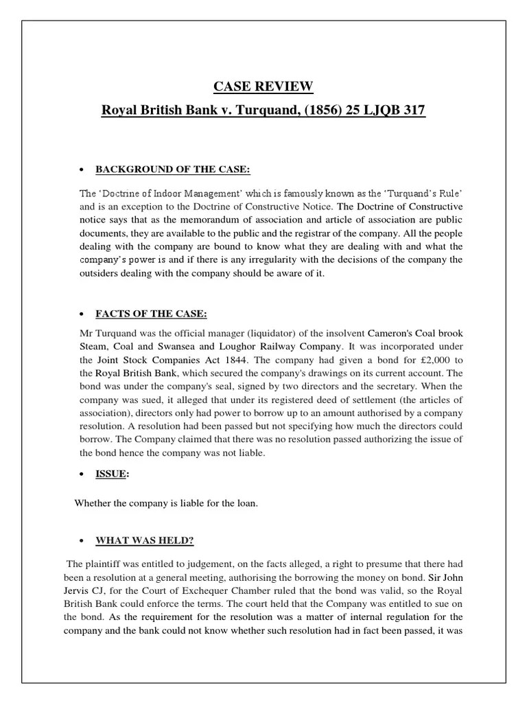 Case Review PDF Justice Common Law