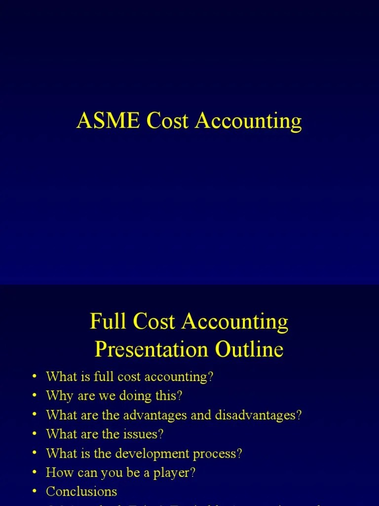 Full Cost Accounting