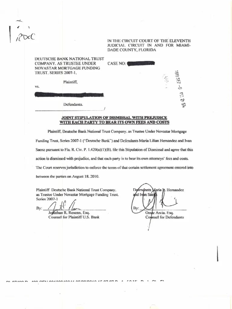 Foreclosure Answer CounterClaimDeutschebank Truth In Lending Act