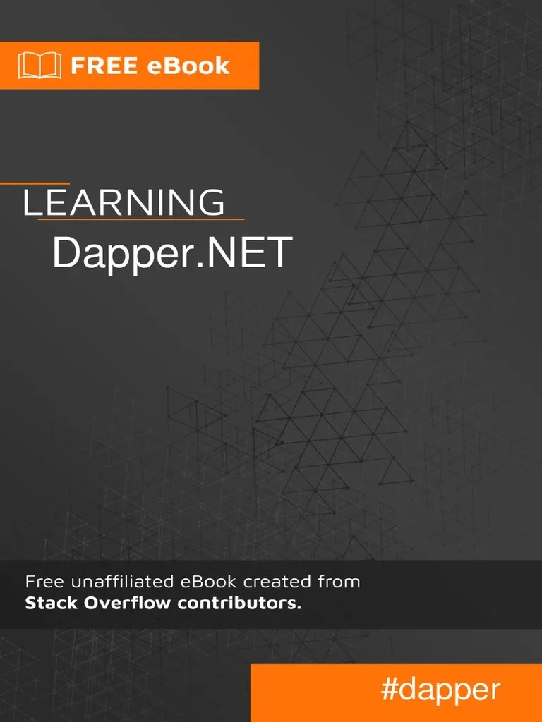 Dapper Net PDF Parameter Programming) Relational Database