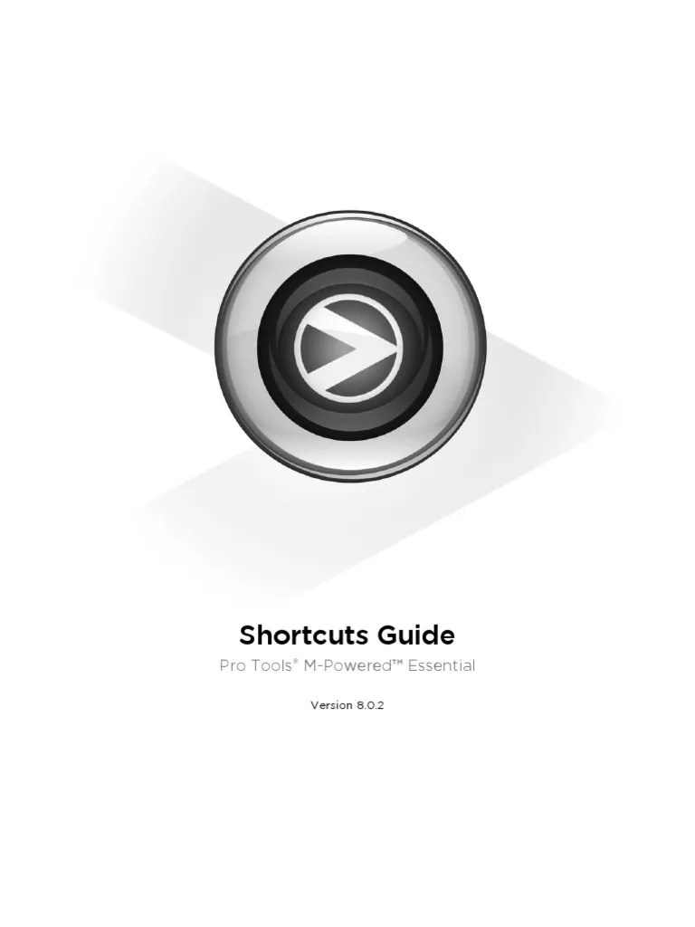 Pro Tools Shortcuts Guide PDF