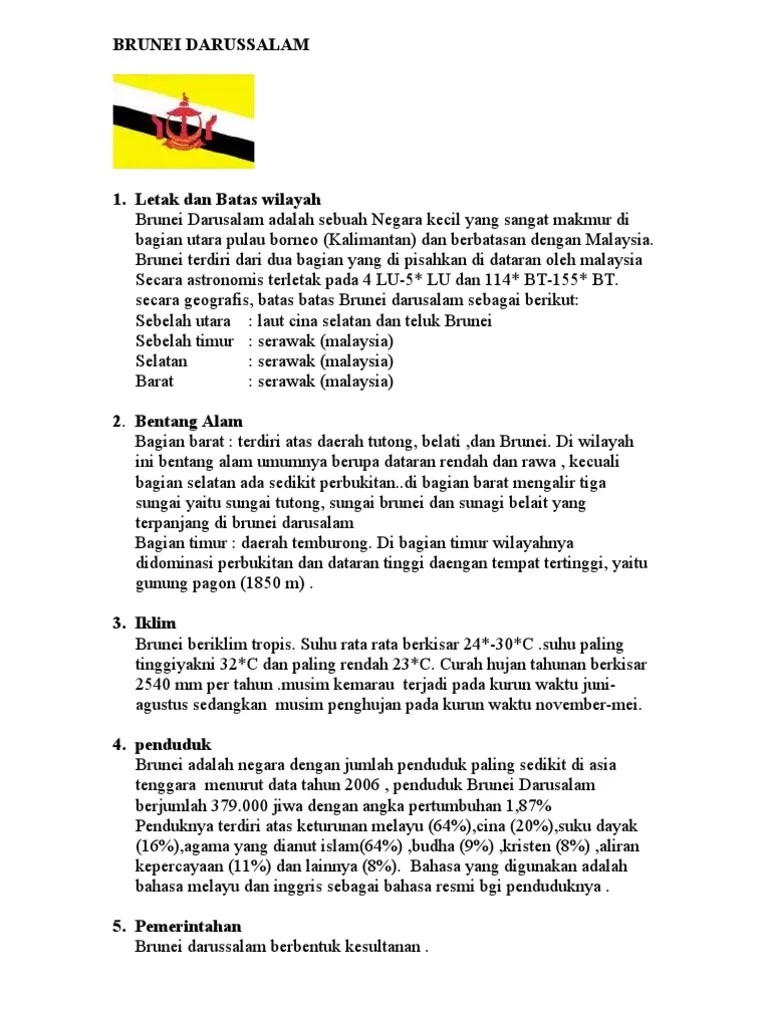 Brunei Darussalam | PDF