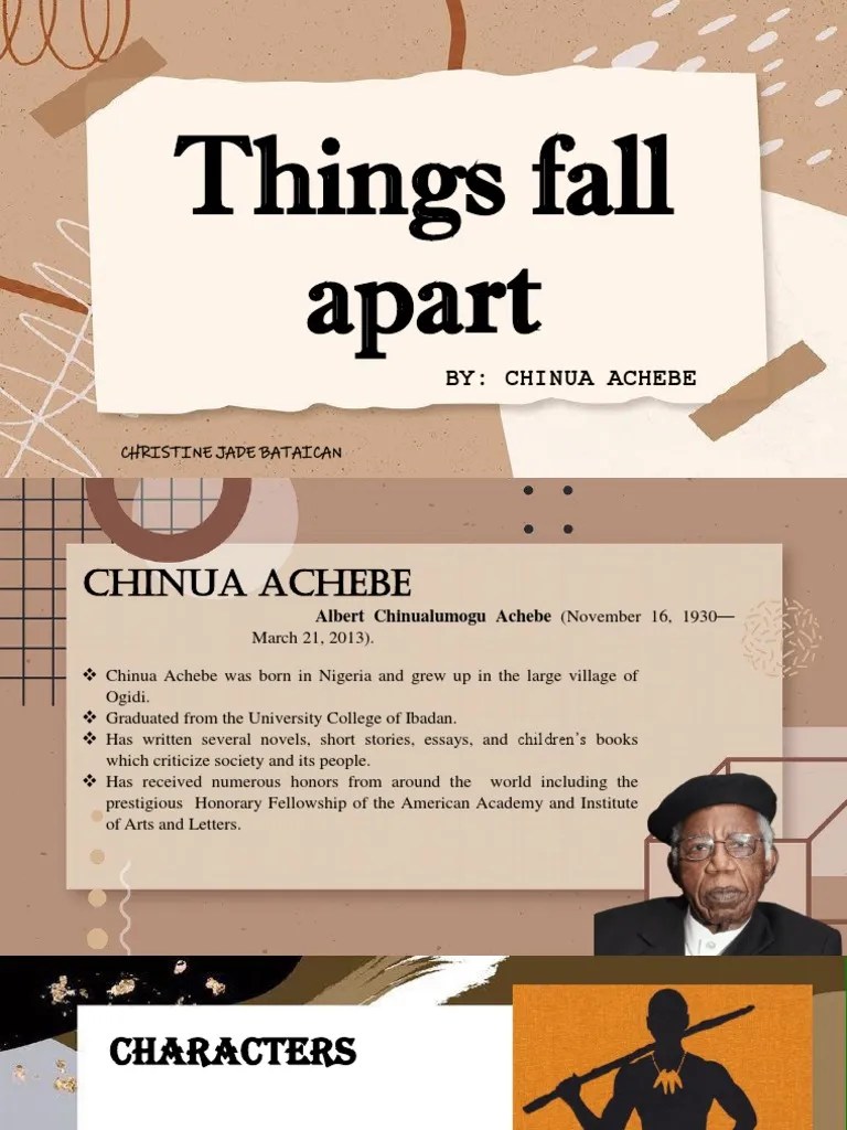Things Fall Apart PDF