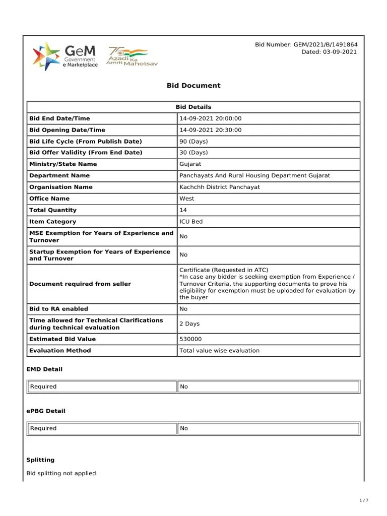ICU Bed EMC Testing | PDF | Procurement | Mattress