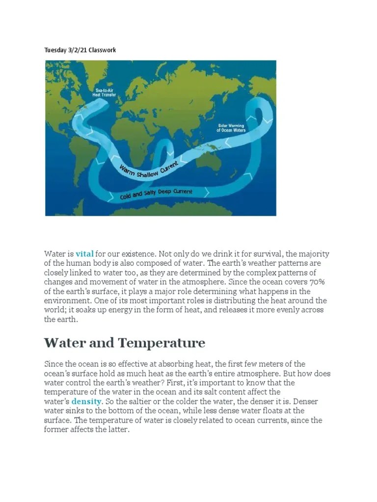 Tuesday 3221 Classwork Readworks Udated PDF Earth Climate Change