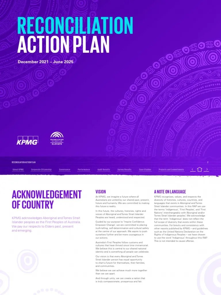 ramadan 2023 nrw Kpmg Indigenous Reconciliation Action Plan - Move Australia Day | Pdf | Indigenous Australians | Australia