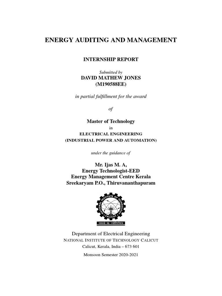 Internship Report PDF Sustainability Pump